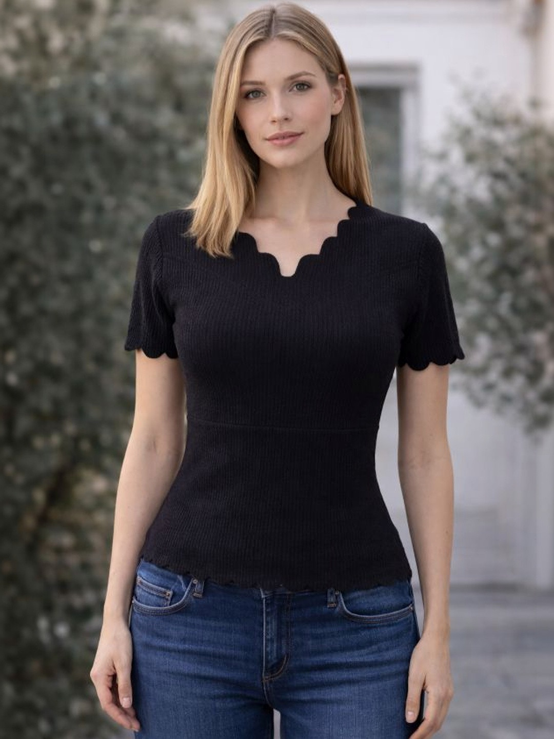 ZEUGEN Ruffles Top