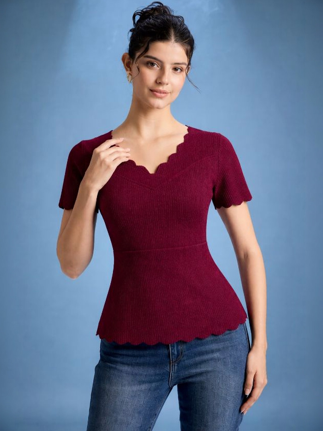 ZEUGEN Ruffles Top