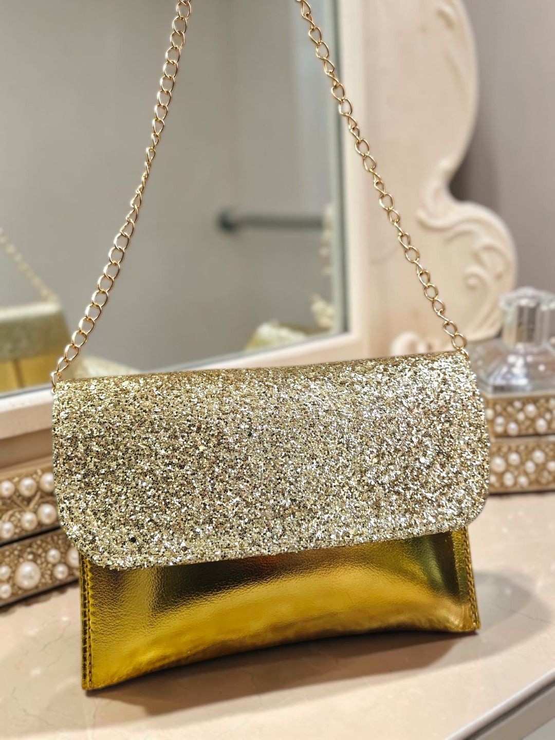 Neelkanth Bags Embellished Envelope Clutch