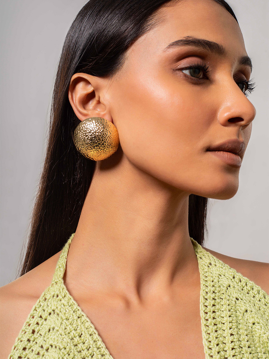 MINJI AND CO. Contemporary Studs Earrings