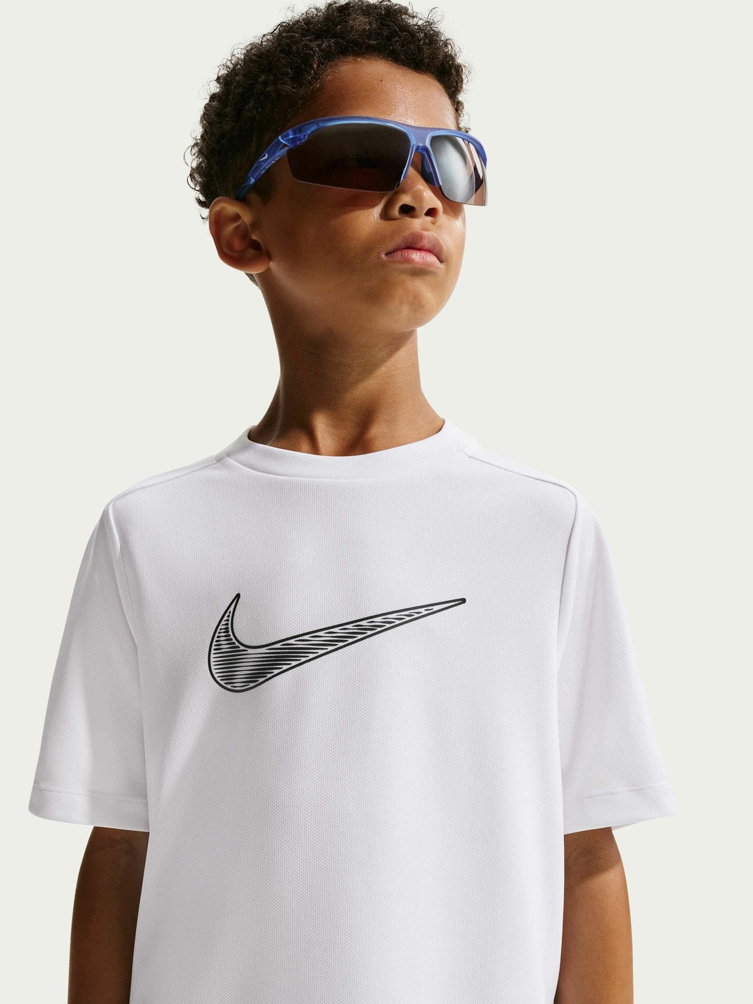 Nike Multi Older Kids' (Boys') Dri-FIT Short-Sleeve Training Top