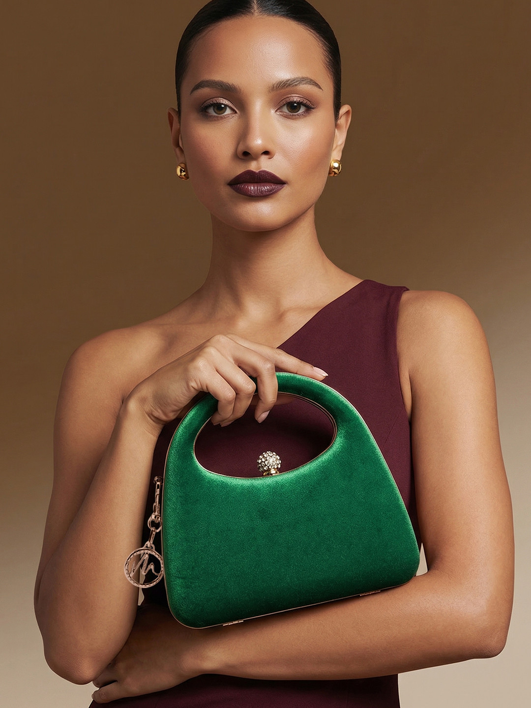 MAEJOY Textured Box Clutch