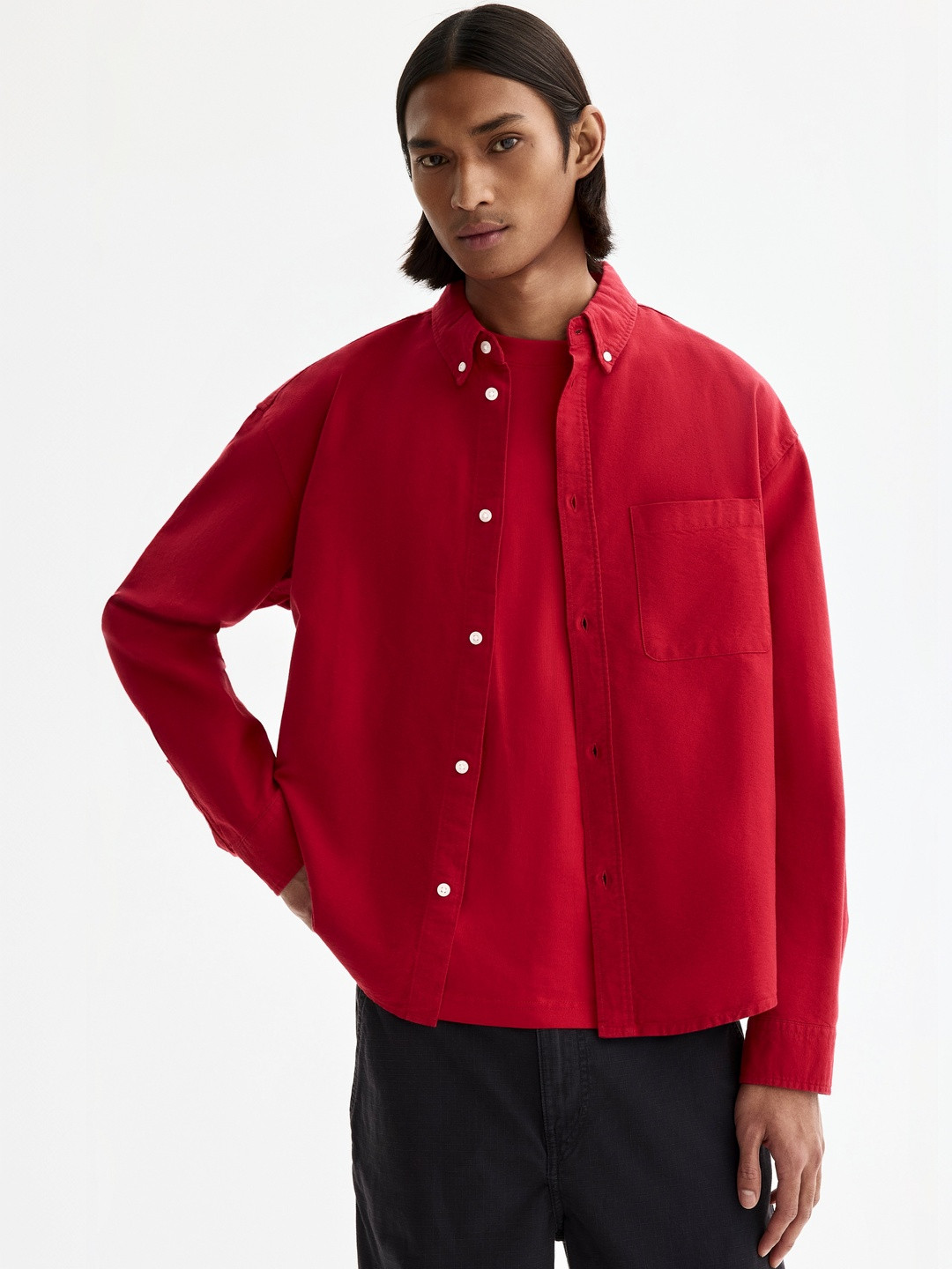 H&M Relaxed Fit Oxford Shirt