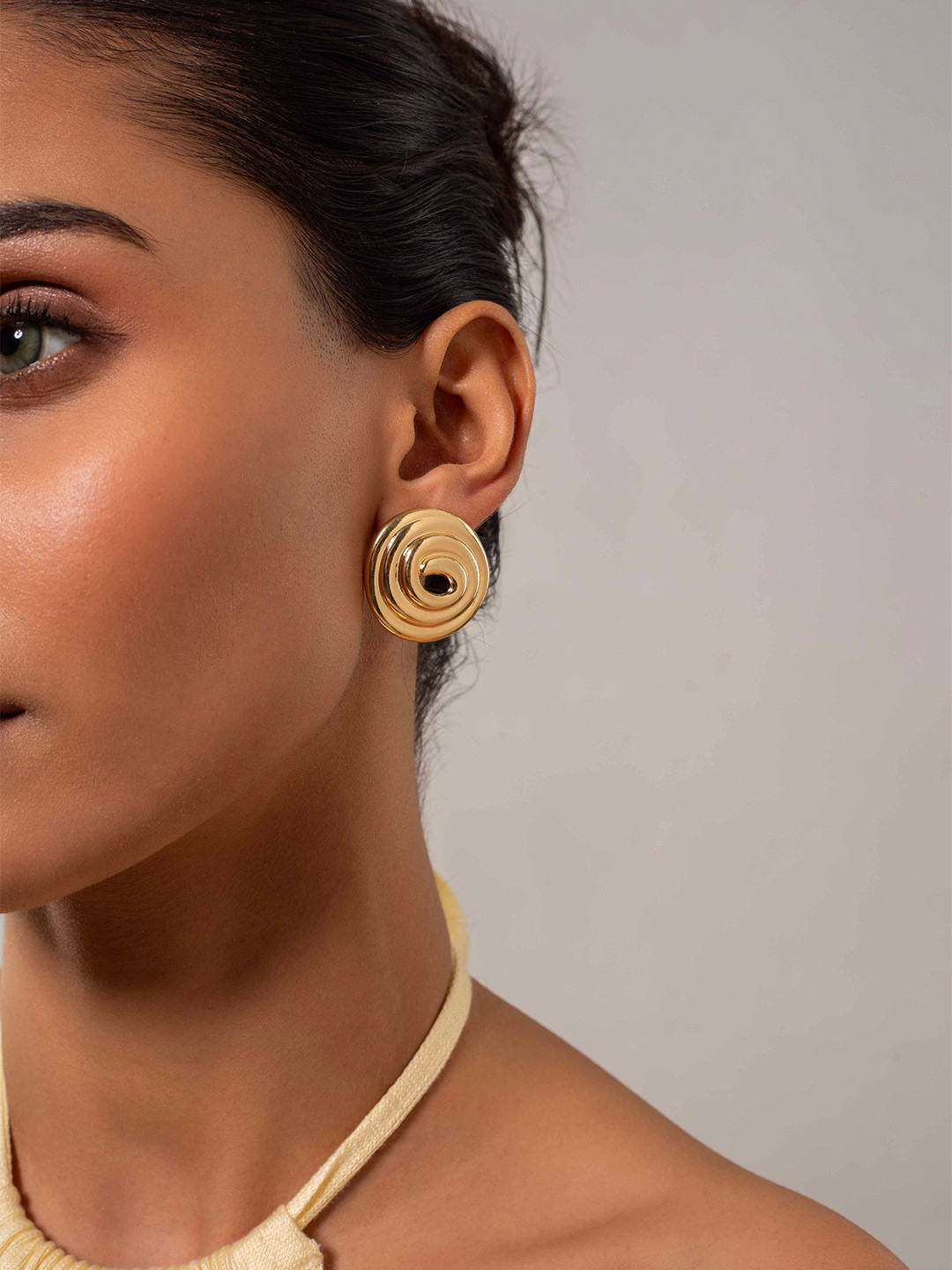 MINJI AND CO. Contemporary Studs Earrings