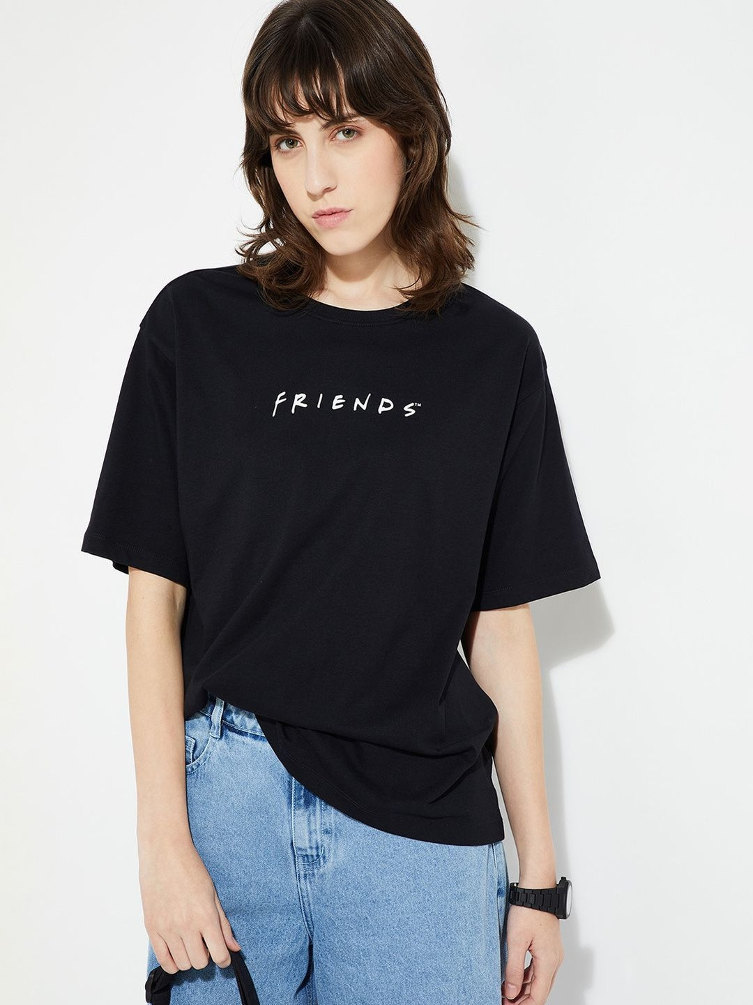 max Urb N Women Friends Oversized Fit Tshirts