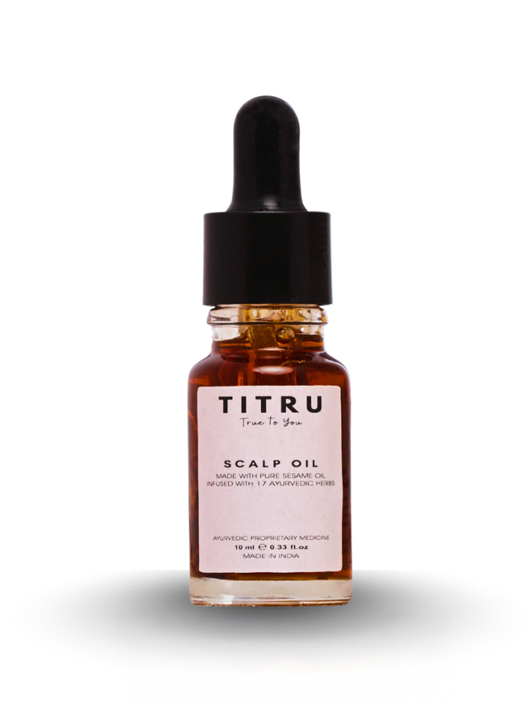 Titru Non Sticky Scalp Oil With 17 Ayurvedic Herbs - 10 ml