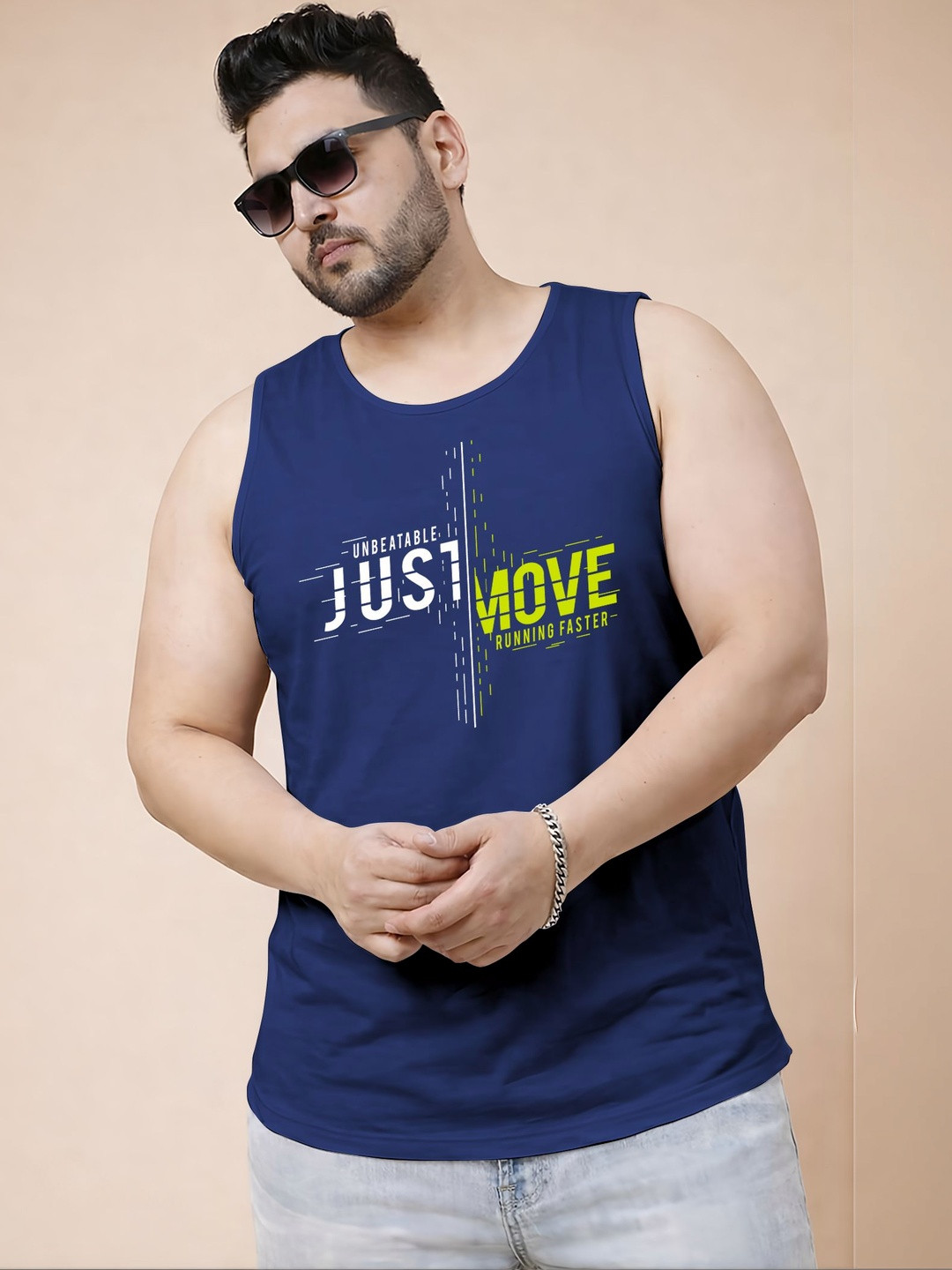 Triptee Printed Cotton Tank