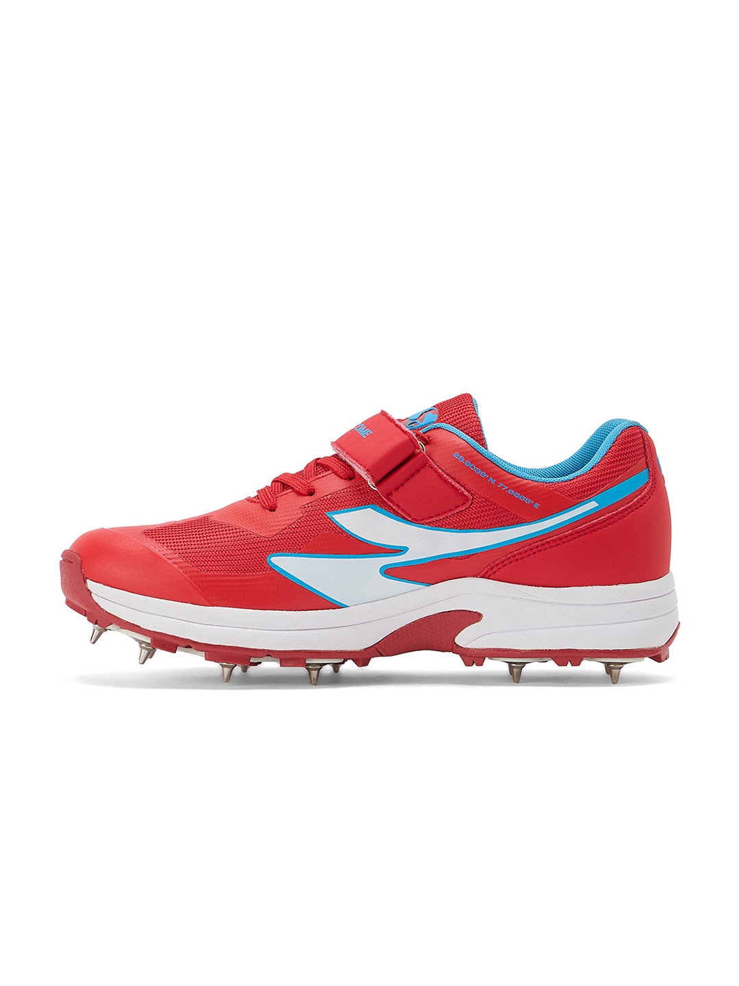 SG Vortex Spikes Neon Red - Elite Cricket Shoes with Max Traction & Comfort