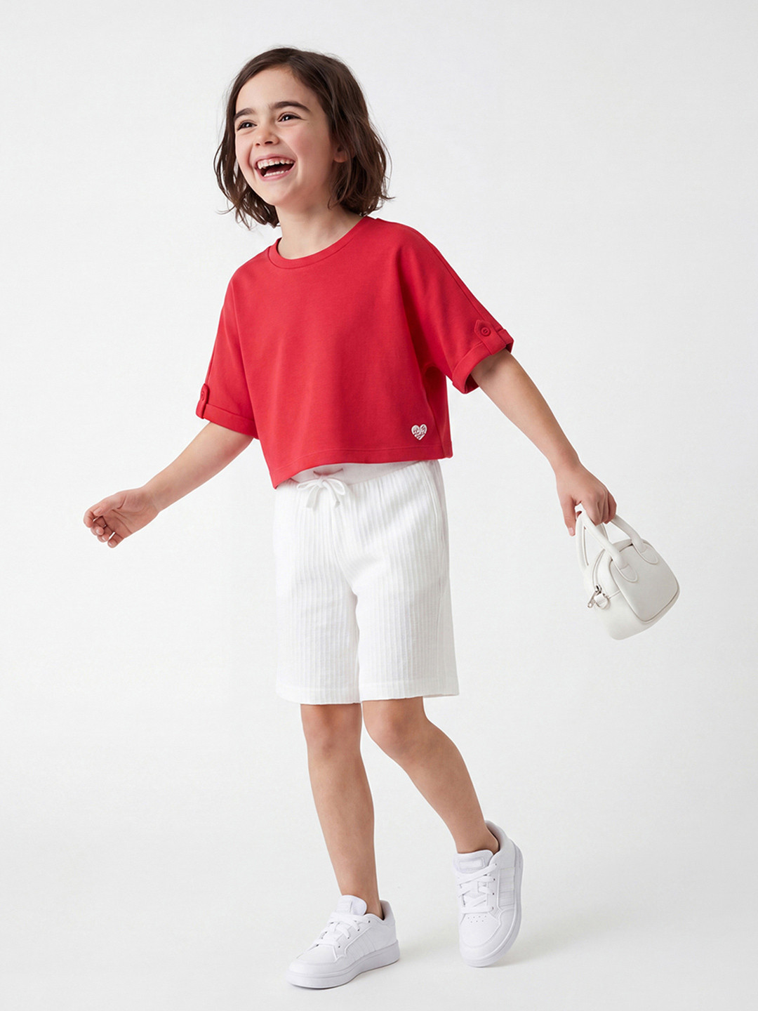 United Colors of Benetton Viscose Rayon Round Neck Short Sleeves Tshirts