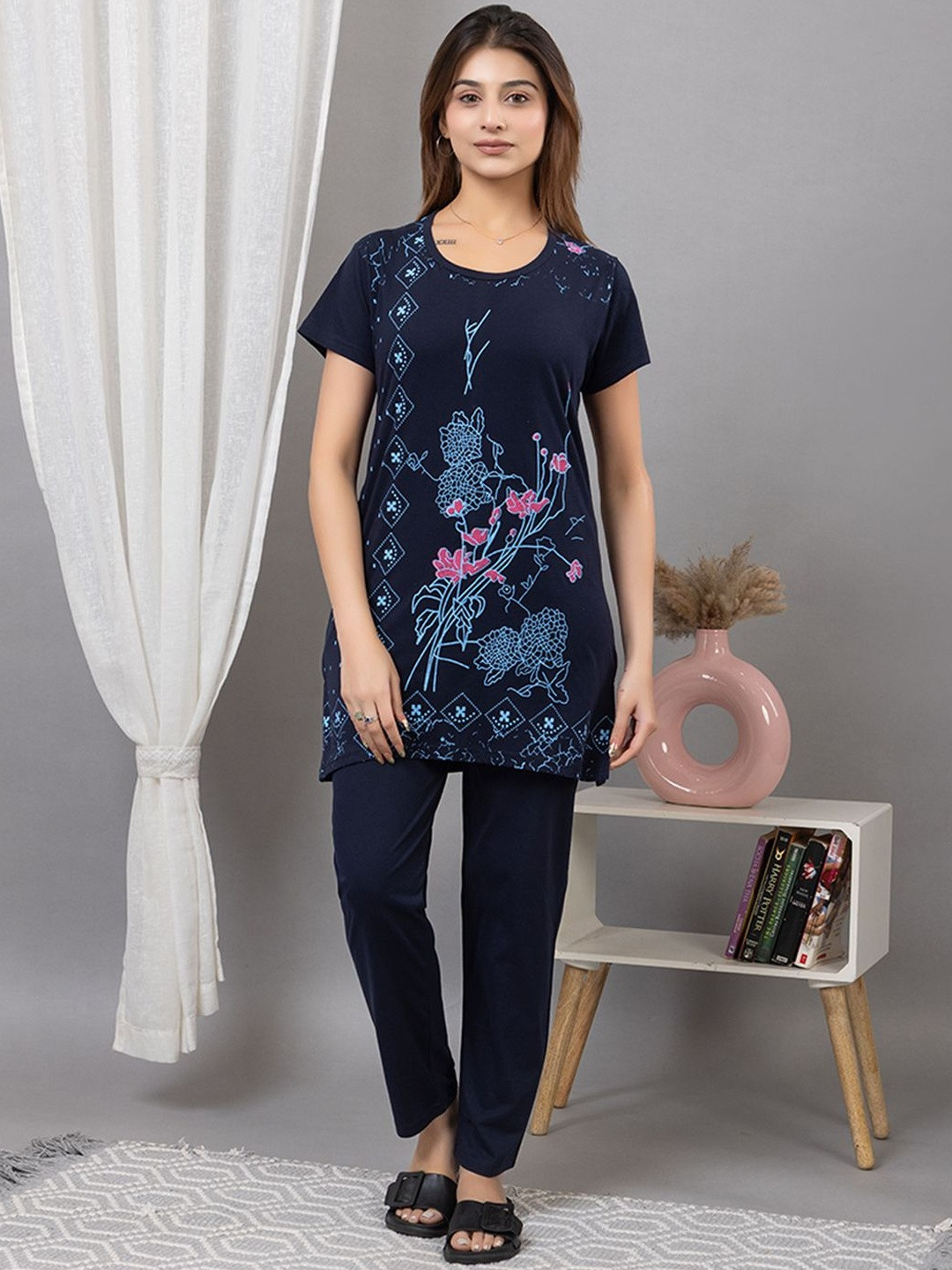 TWENTY ME Women Printed Night suit