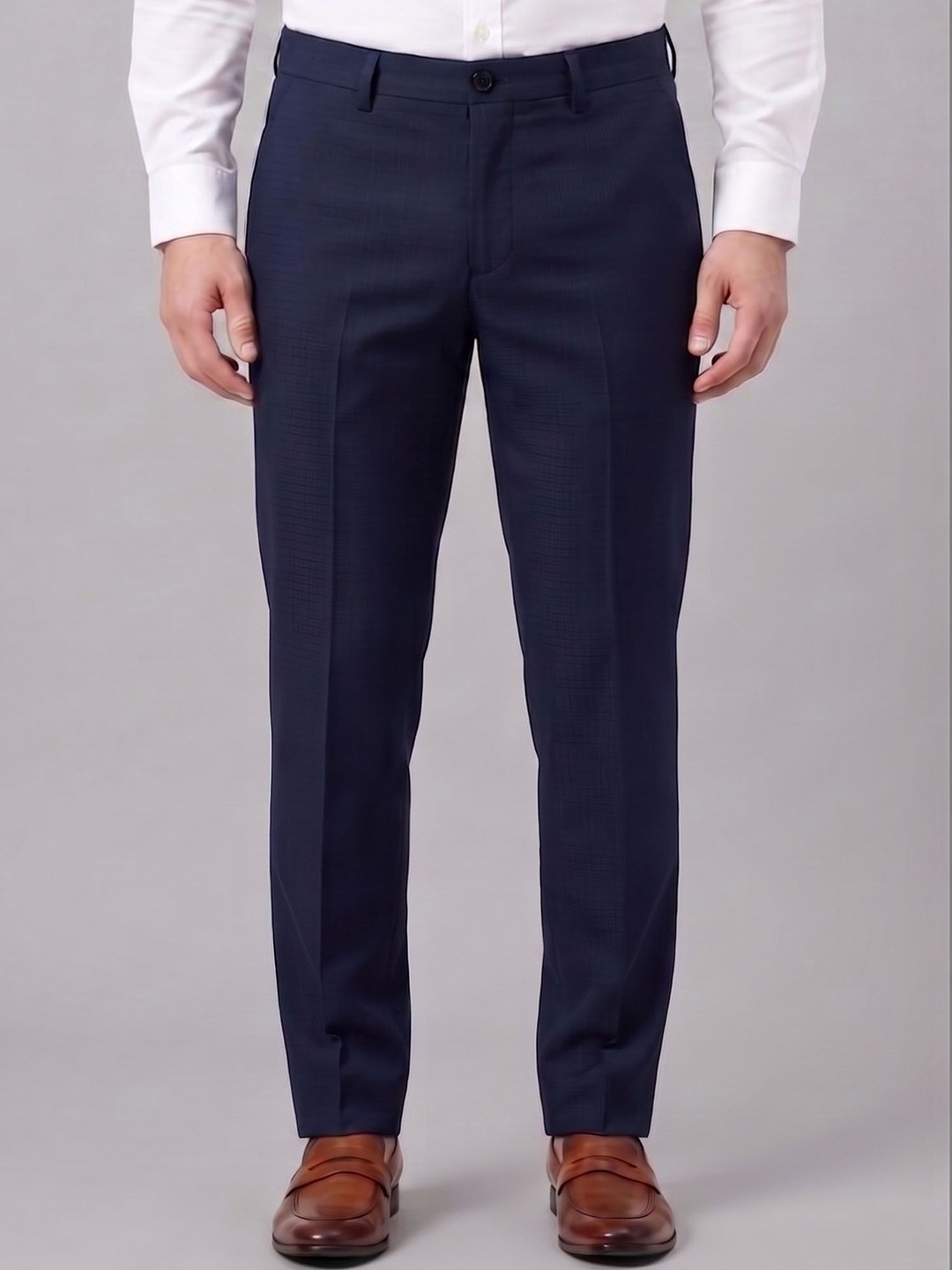 PANTOM Men Checked Original Trousers