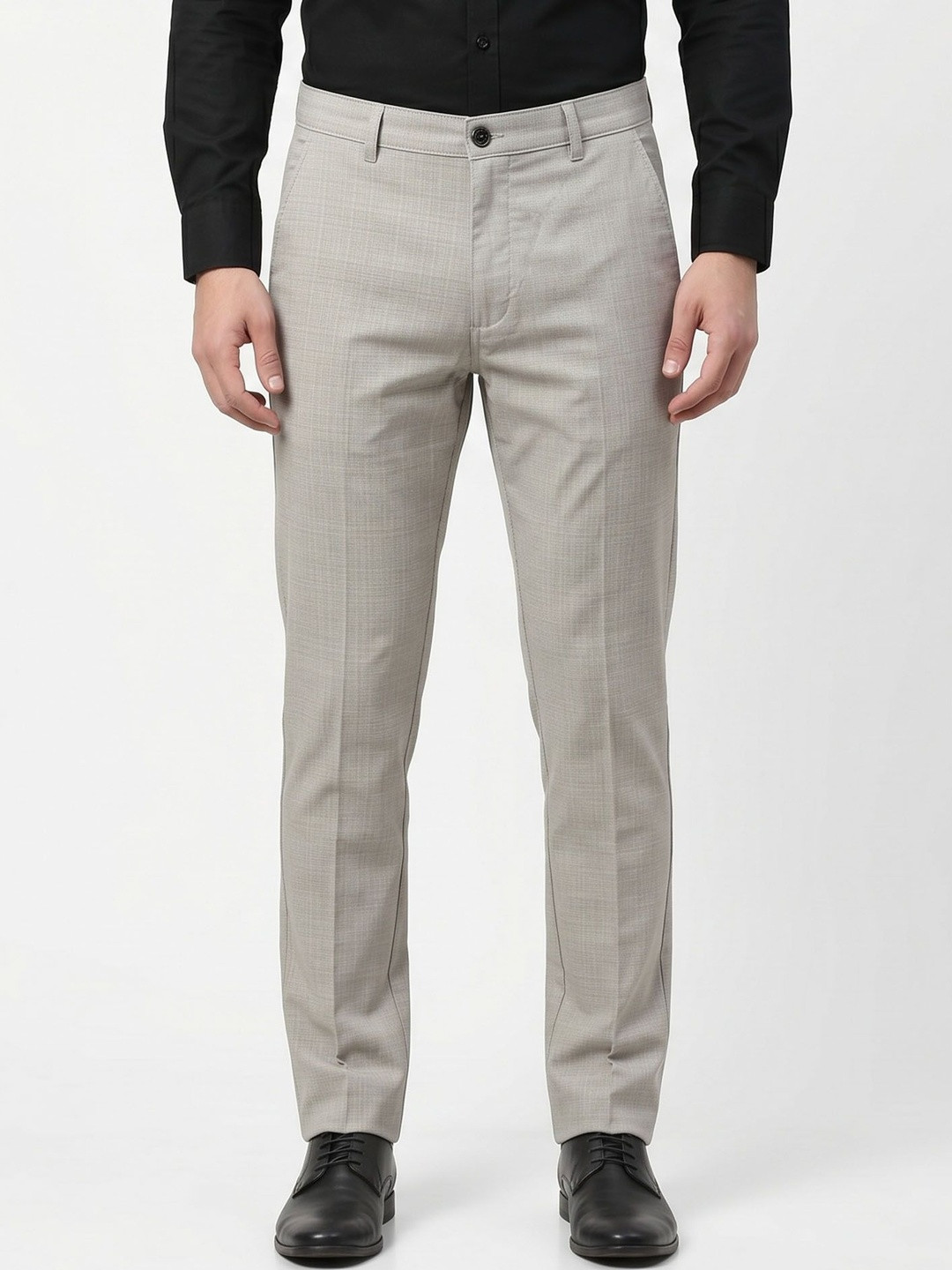 PANTOM Men Checked Original Trousers