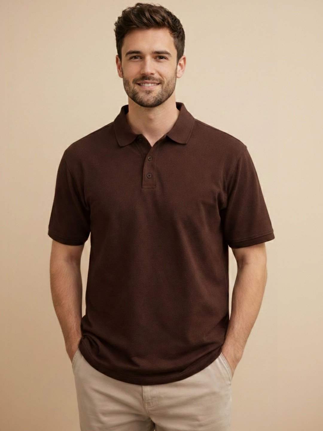 The Roadster Lifestyle Co Cotton Polo Collar Tshirts