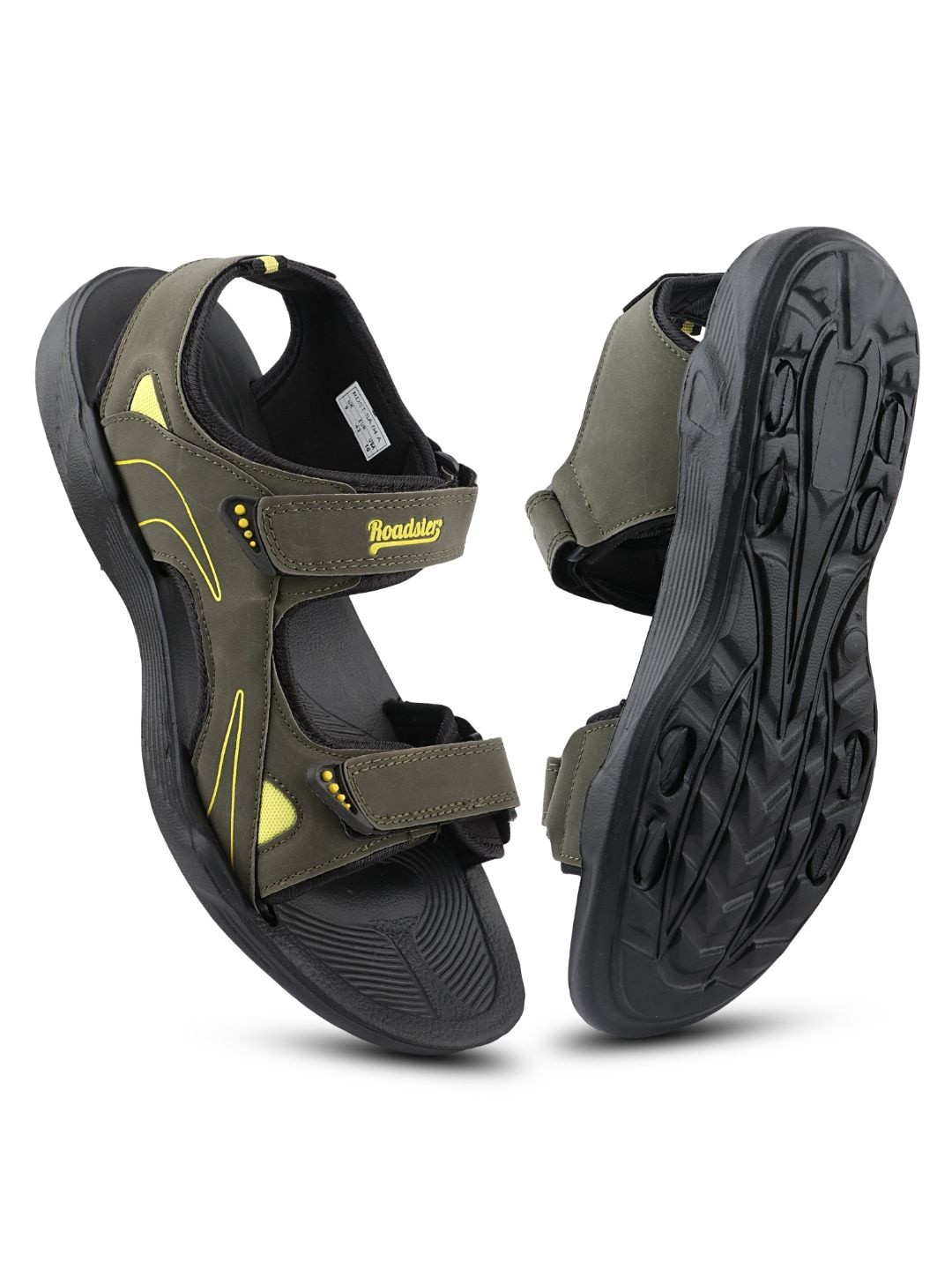 The Roadster Lifestyle Co Men Velcro Sports Sandals
