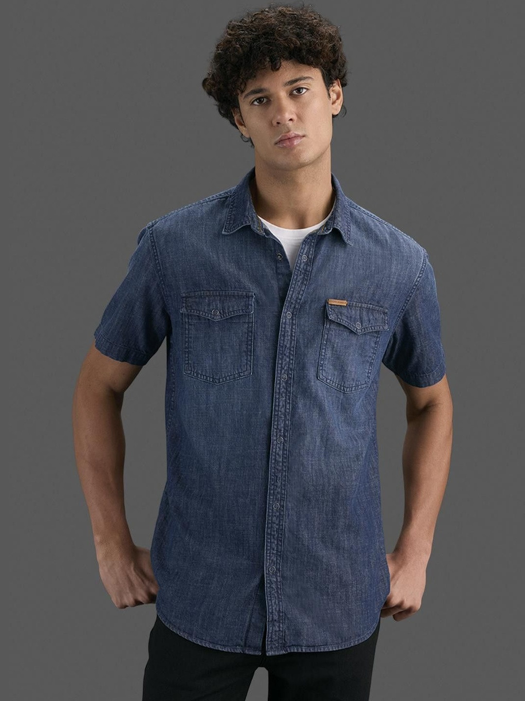 Pepe Jeans Men Casual Shirt