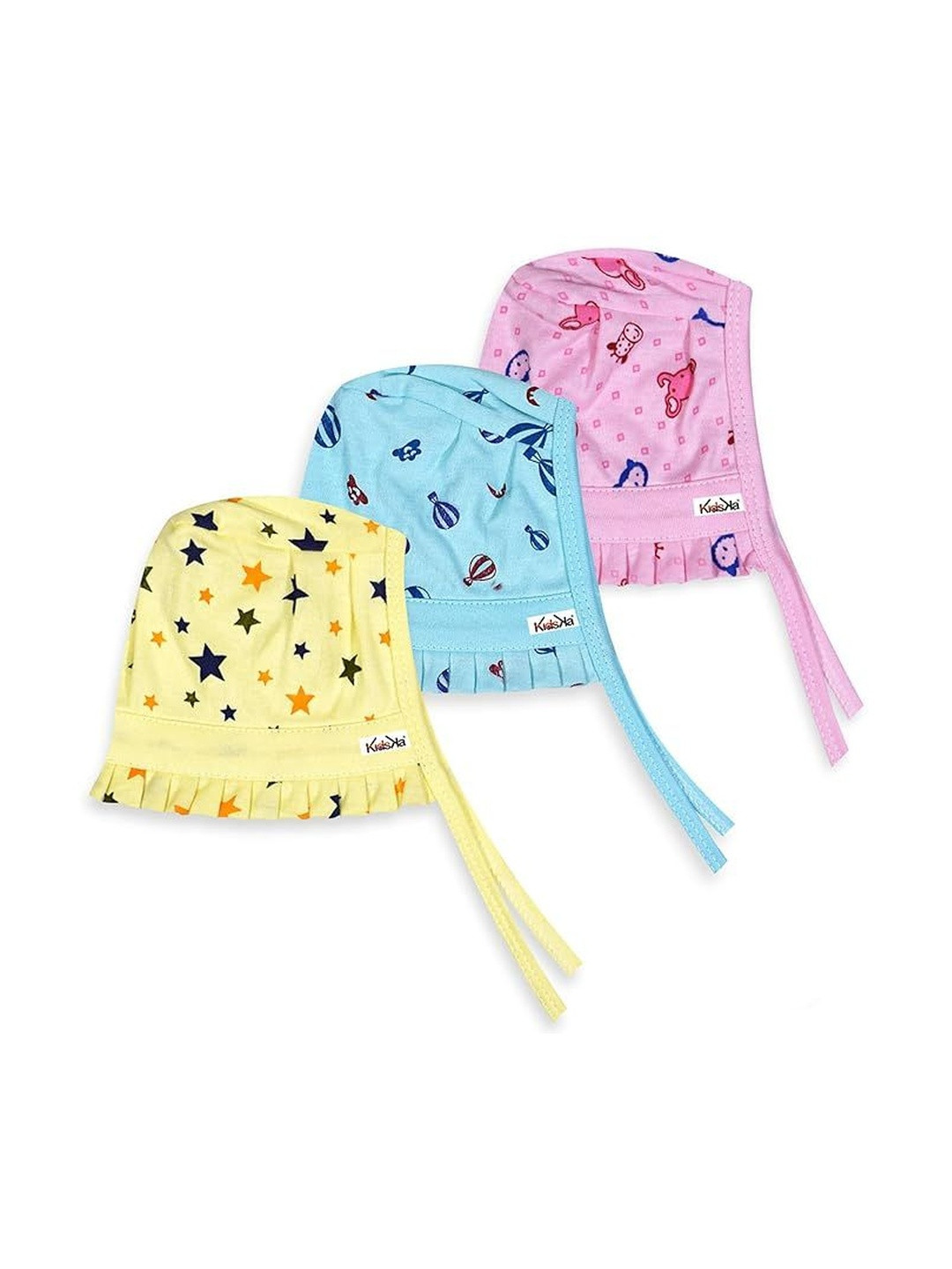 KIDSKA Unisex Kids Printed Beanie