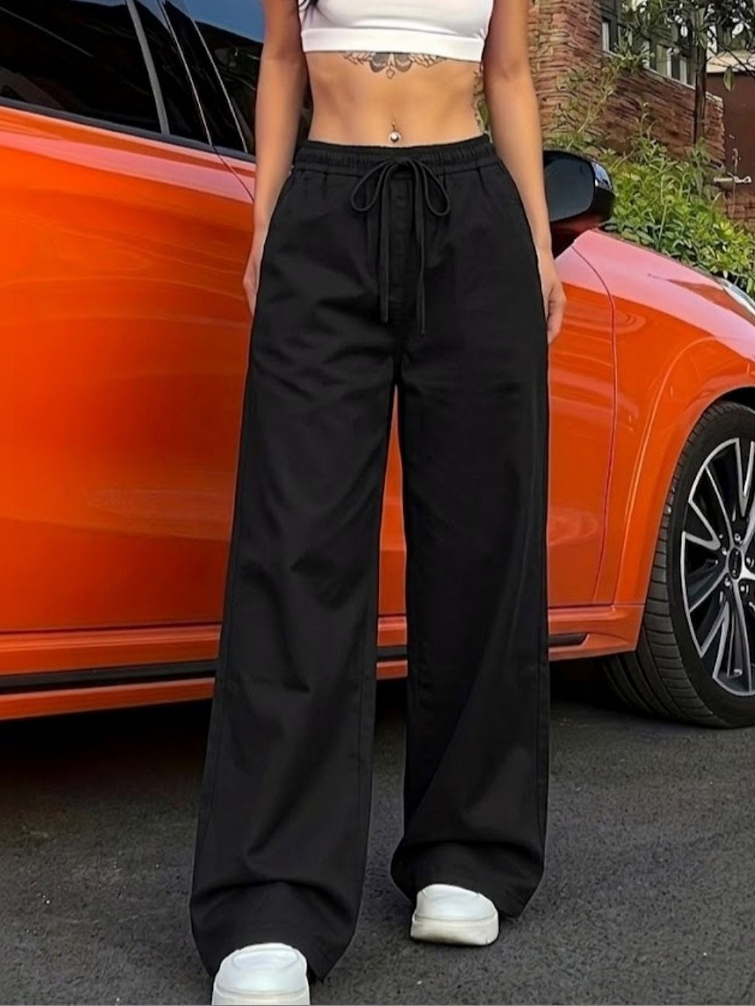 dockstreet Women Relaxed Fit Track Pants