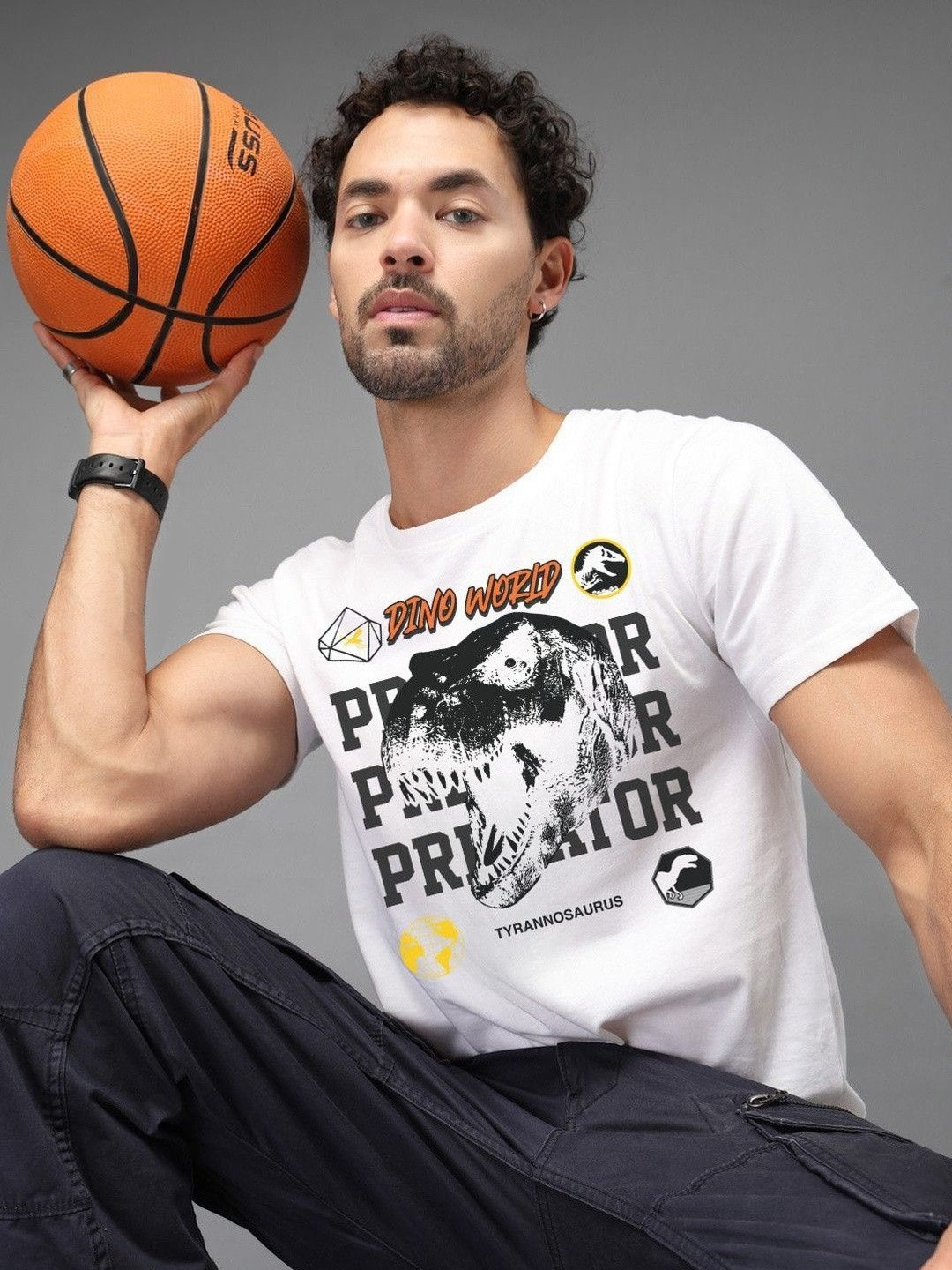MILLION EMOTIONS Men Printed Bio Finish T-shirt
