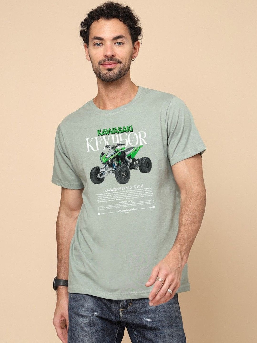 MILLION EMOTIONS Men Printed Bio Finish T-shirt
