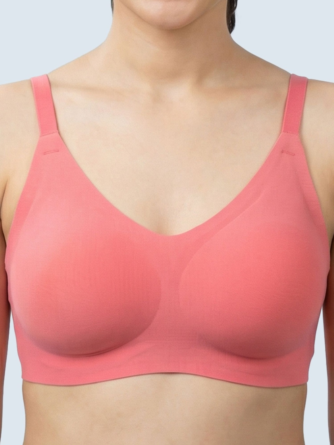 Dressberry Pack of 2 Cotton Full Coverage Padded Bonded Bra