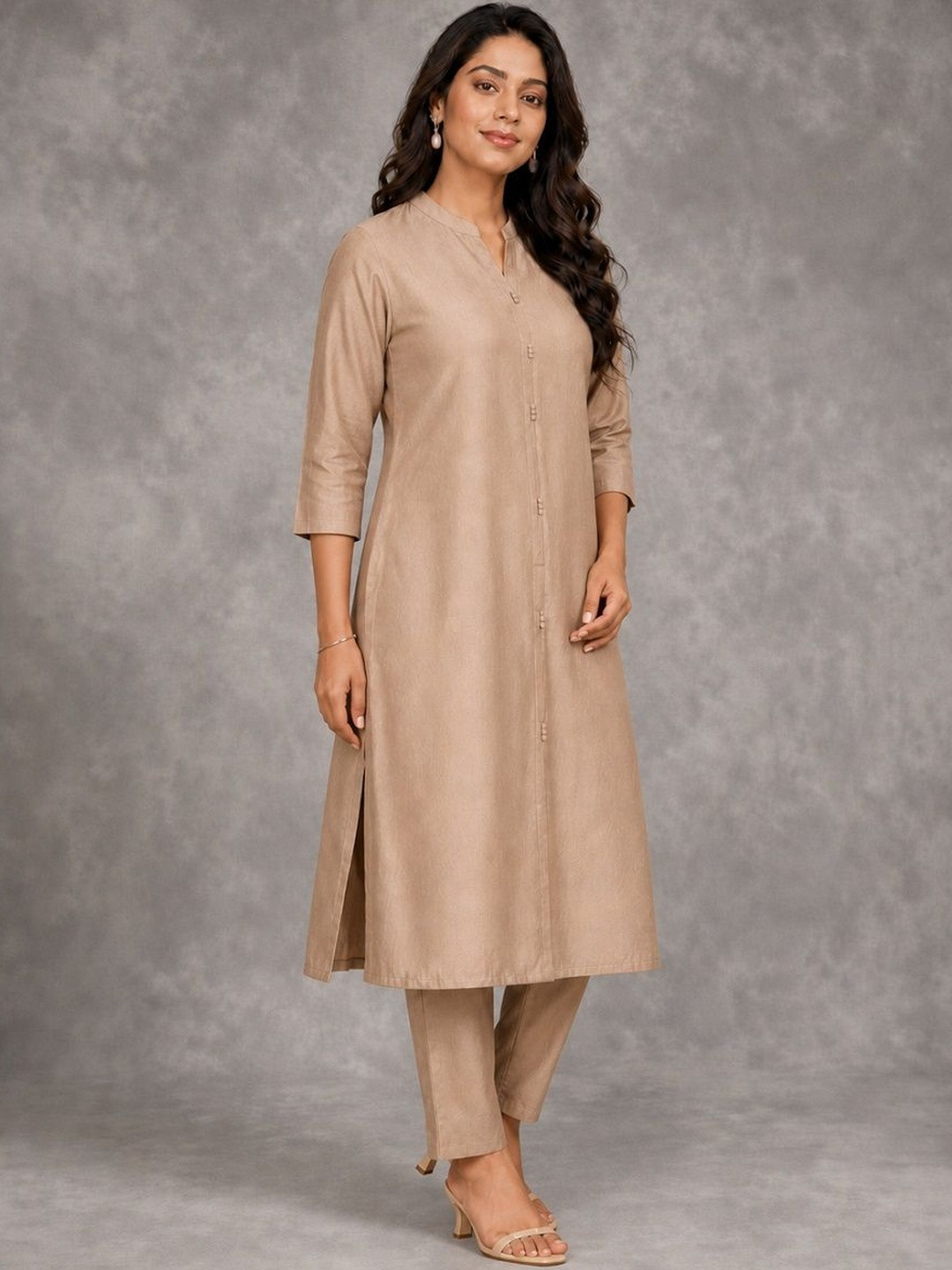 LUSIVA Women Regular Kurta with Trousers