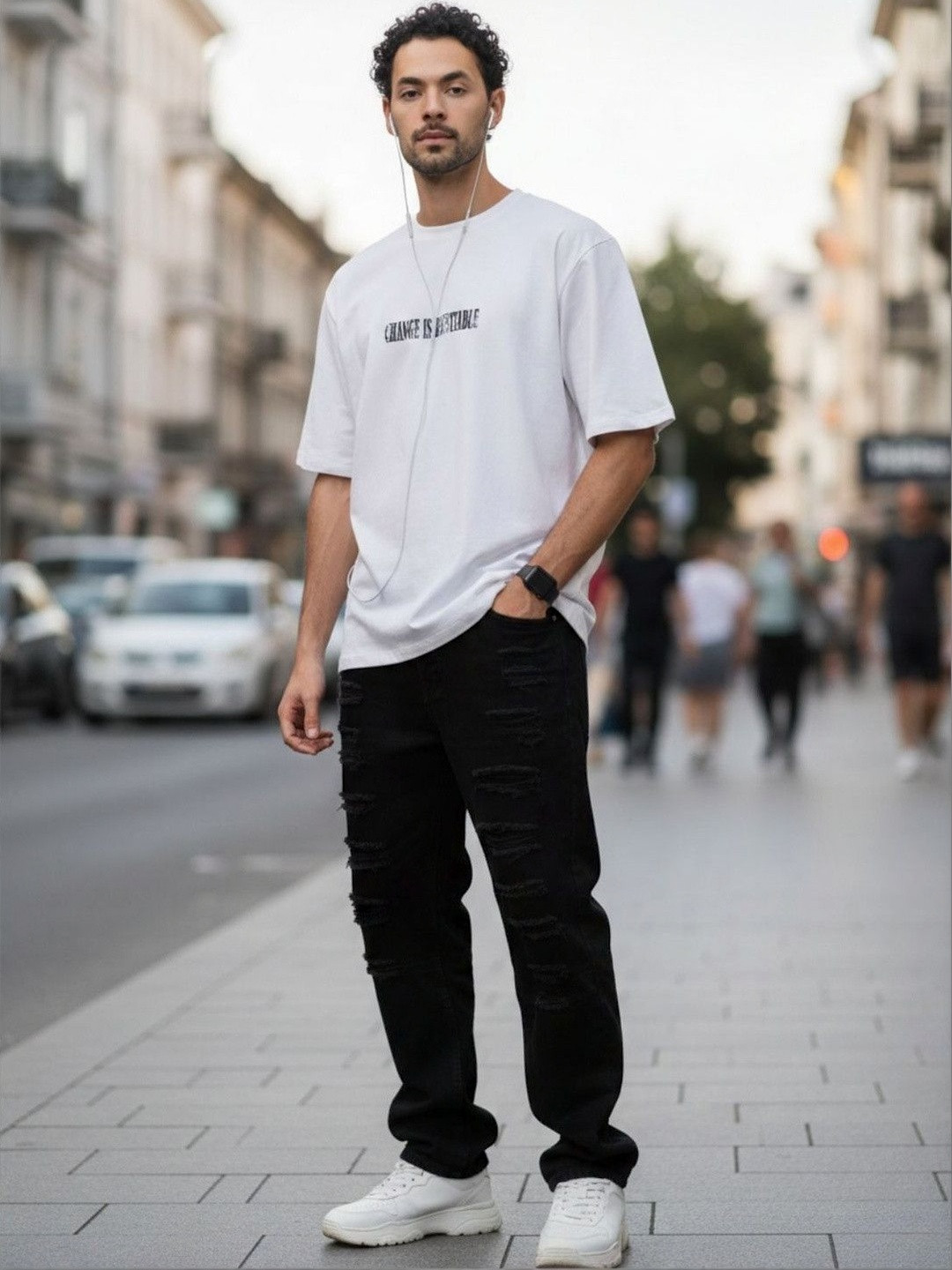 MILLION EMOTIONS Men Printed Bio Finish T-shirt