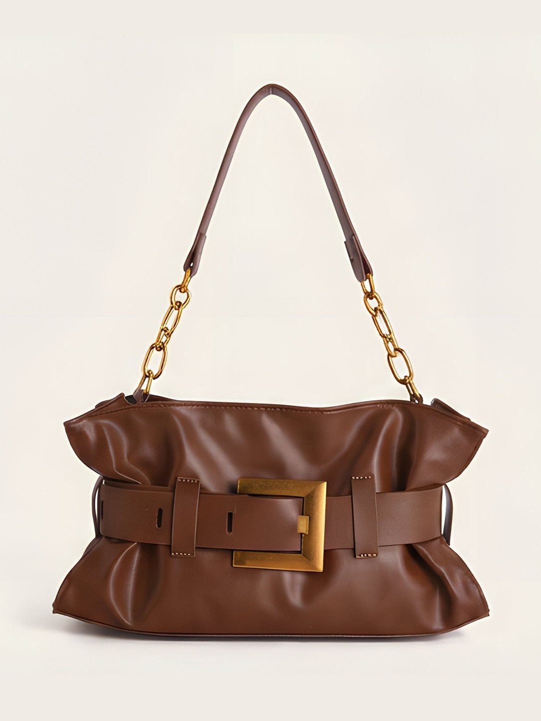 StyleCast x Revolte Structured Shoulder Bag with Tasselled