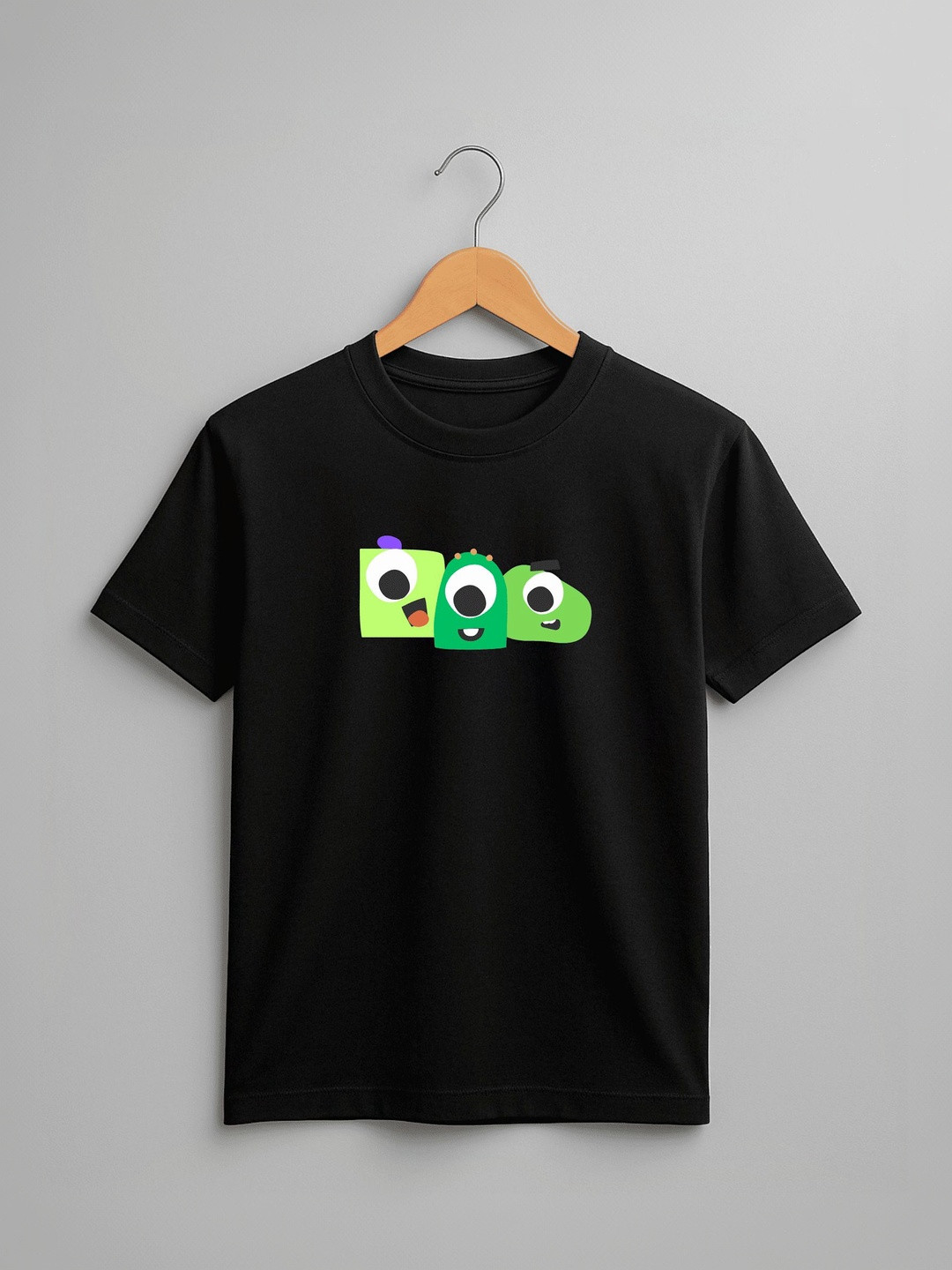 misbis Girls Printed Cotton T-shirt