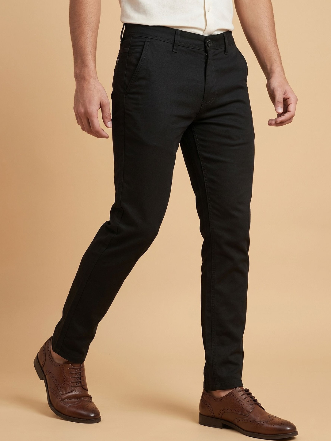 Pointer Jeans Men Original Slim Fit Chinos Trousers