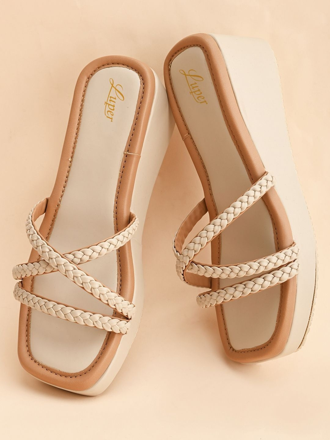 Luper Women Open Toe Flats