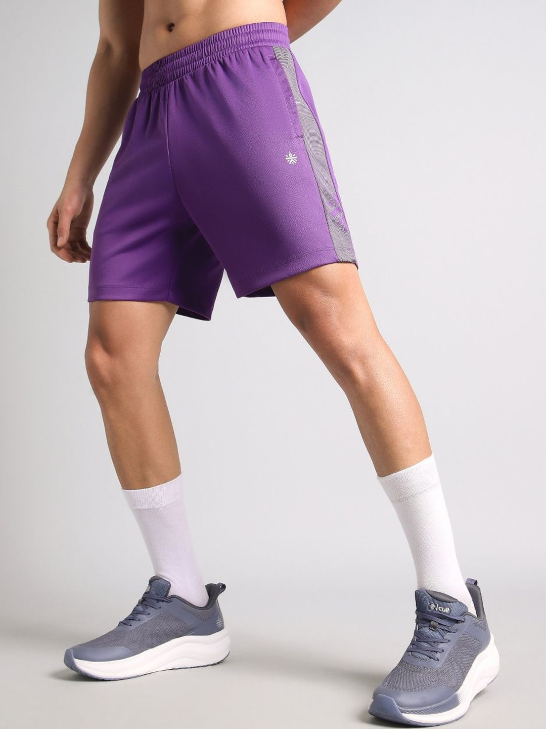 CULT Men's Purple Power Move Training Shorts