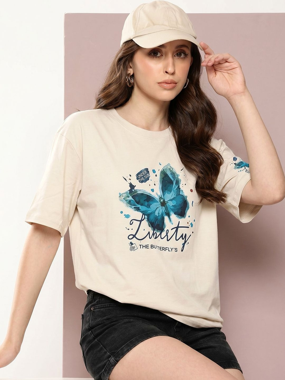 ADDYVERO Women Printed T-shirt