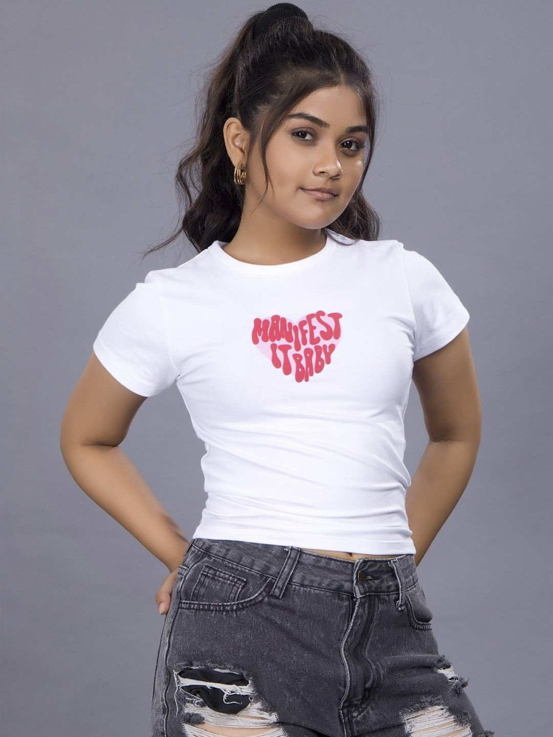 TeenTrums Print Cotton Top