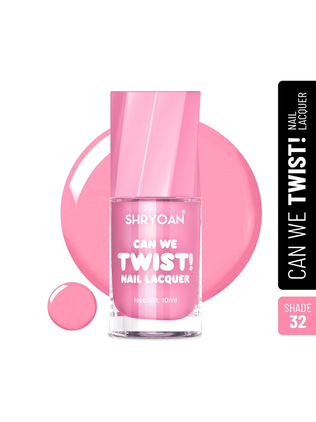 SHRYOAN Can We Twist Long Lasting Nail Polish - 10 ml - Shade-32
