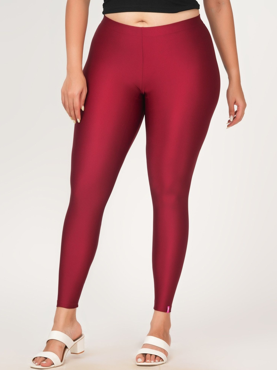 Loveit Women Solid Ankle Length Leggings