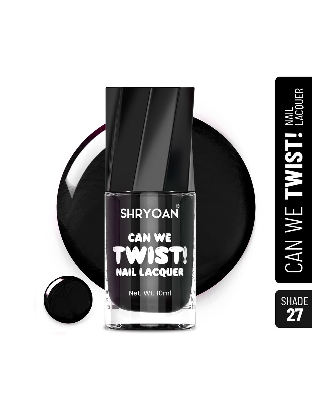 SHRYOAN Can We Twist Long Lasting Nail Polish - 10 ml - Shade-27
