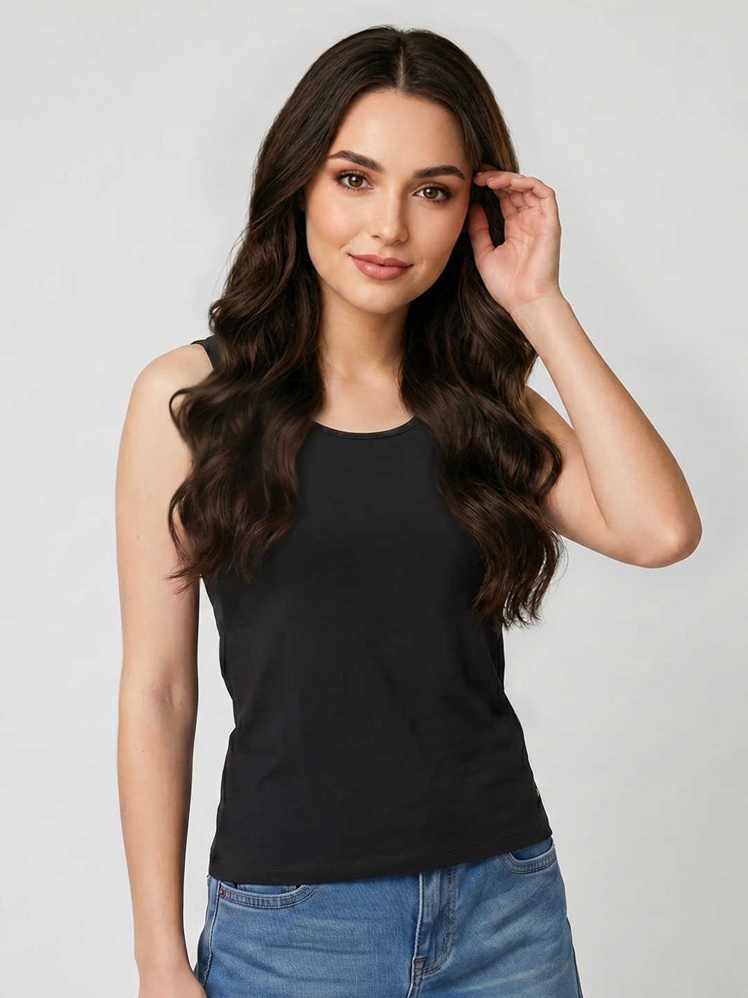 Monte Carlo Scoop Neck Tank Top