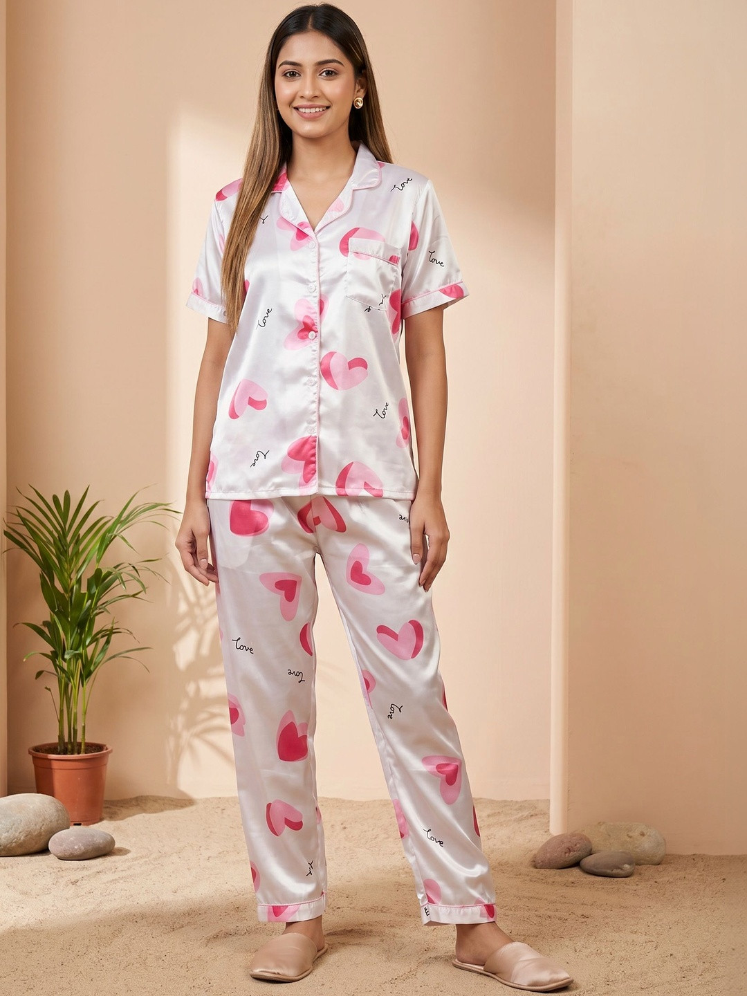Travel Wardrobe Women Printed Night suit