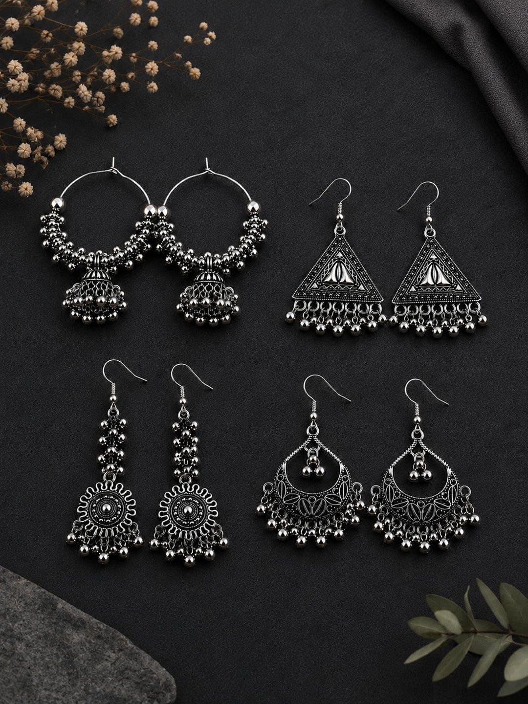 SSKL EXCLUSIVE Geometric Drop Earrings
