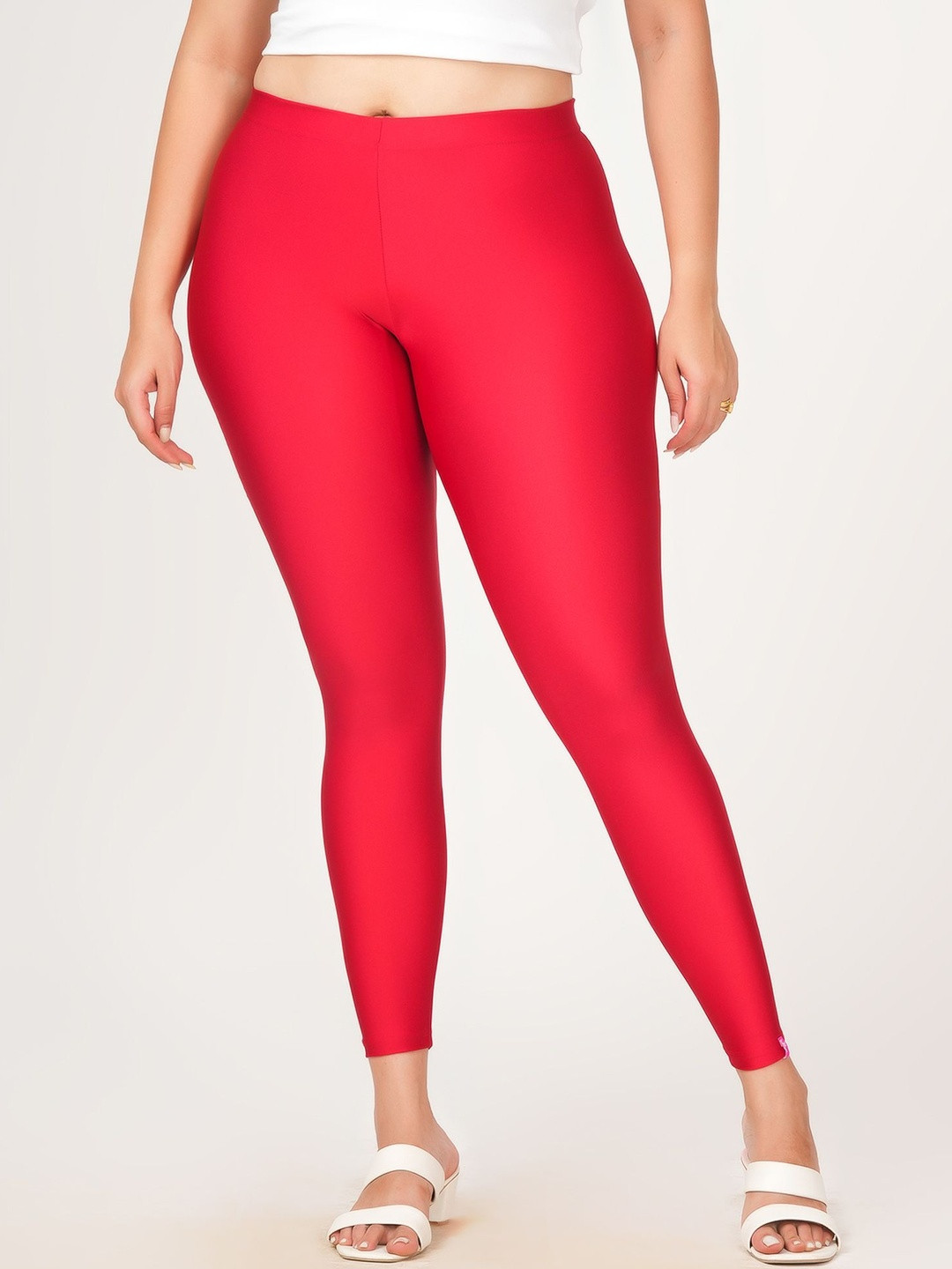 Loveit Women Solid Ankle Length Leggings