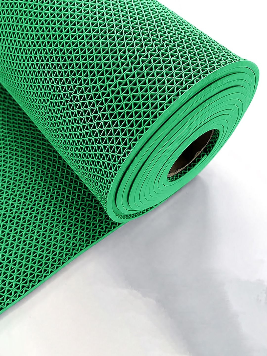 MORADO Green 2 x 3 Feet Anti-Skid PVC Rubber Floor Mat