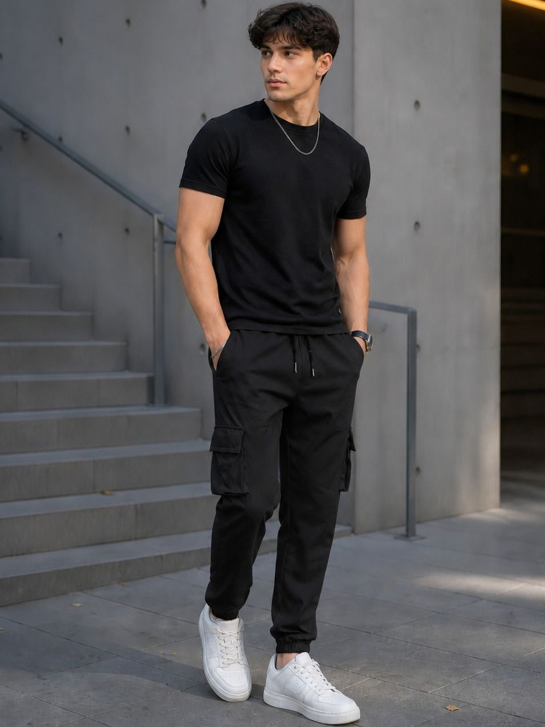 MaverIQ Men Smart Cargos Trousers