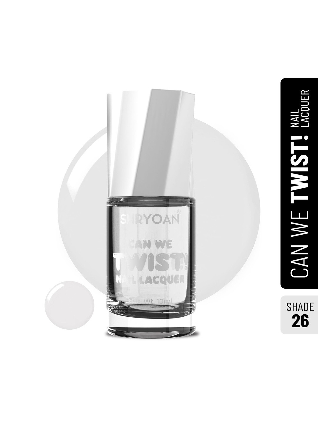 SHRYOAN Can We Twist Long Lasting Nail Polish - 10 ml - Shade-26