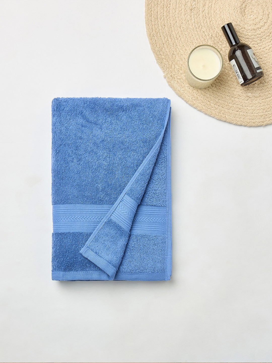 Himeya Absorbent Lightweight Cotton 500GSM Super Soft Adult Regular Bath Towel-55x28In