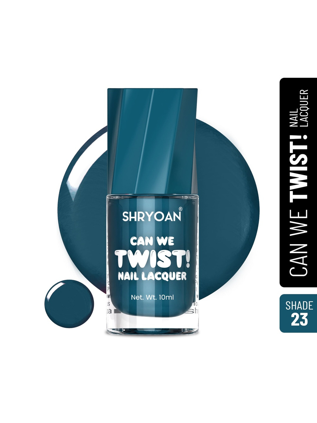 SHRYOAN Can We Twist Long Lasting Nail Polish - 10 ml - Shade-23