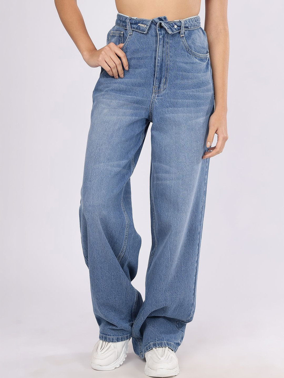 DOZER Women High-Rise Light Fade Jeans