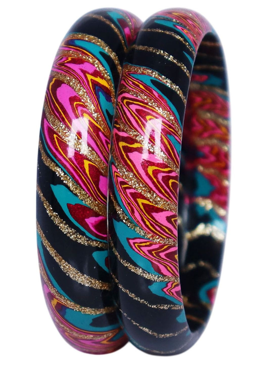 TAJ BRIDAL STORE Set of 2 Bangles