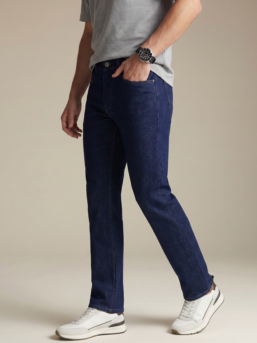 Being Human Men Bootcut Stretchable Jeans