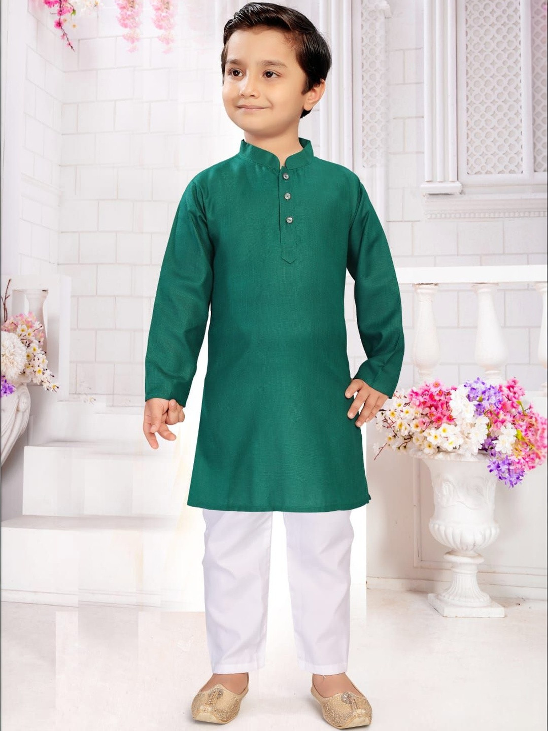INZORA Boys Regular Kurta with Pyjamas