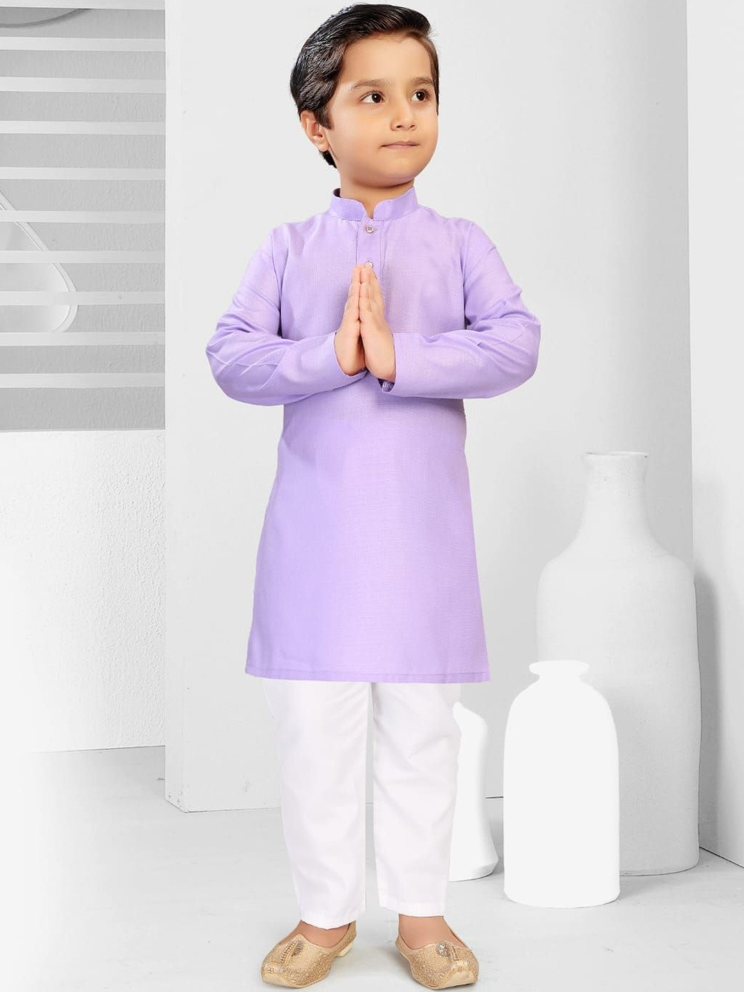 INZORA Boys Regular Kurta with Pyjamas